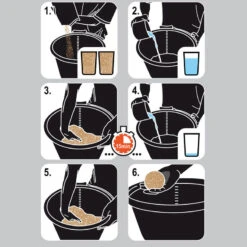 AMORCE GOOSTER CLASSIC CARPE ORANGE MONSTER CRAB 4,75kg -Fournitures De Pêche amorce gooster classic carpe orange monster crab 475kg 4