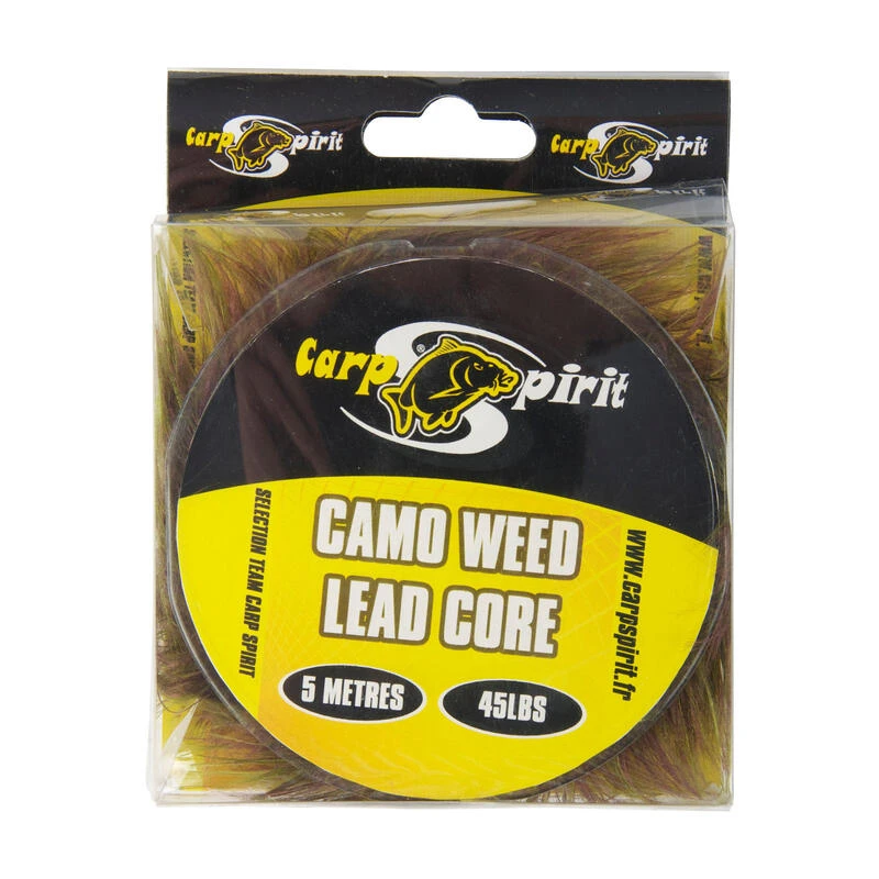 No Brand BAS DE LIGNE PêCHE De La CARPE CAMO WEED LEAD CORE 5M 45 LBS 4 No Brand BAS DE LIGNE PêCHE De La CARPE CAMO WEED LEAD CORE 5M 45 LBS – Image 2