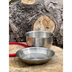 Boite à Manger , Lunch Box, Bento 2 En 1 En Inox -Fournitures De Pêche boite a manger lunch box bento 2 en 1 en inox 3