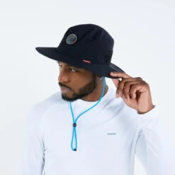 Tribord Chapeau Bateau Sailing 500 Adulte Voile Noir -Fournitures De Pêche chapeau bateau sailing 500 adulte voile noir 2