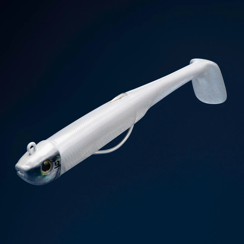 COMBO Leurres Souples Shad Texan ANCHO 120 12g Dos Noir/dos Blanc Pêche En Mer 5 COMBO Leurres Souples Shad Texan ANCHO 120 12g Dos Noir/dos Blanc Pêche En Mer – Image 3