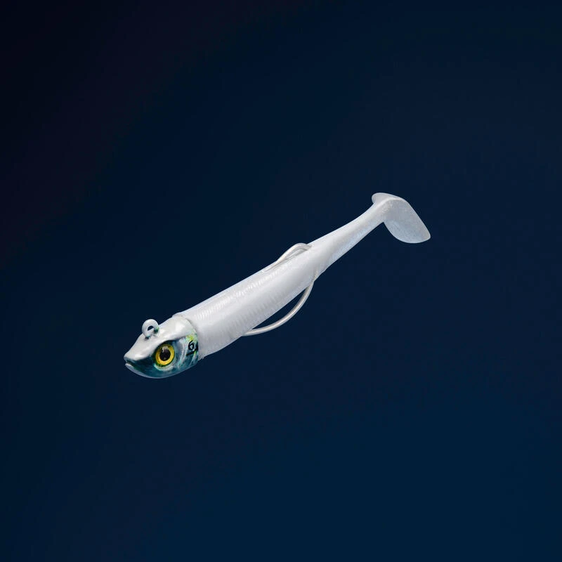 COMBO Shad Texan Anchois ANCHO 70 6gr BLANC/DOS NOIR Pêche En Mer 5 COMBO Shad Texan Anchois ANCHO 70 6gr BLANC/DOS NOIR Pêche En Mer – Image 3