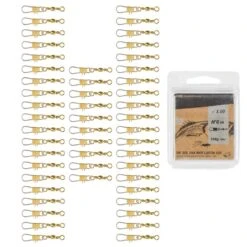 Émerillon Pêche Rolling Snap INOX BRASS SW X50 12 Émerillon Pêche Rolling Snap INOX BRASS SW X50 -Fournitures De Pêche emerillon peche rolling snap inox brass sw x50 4