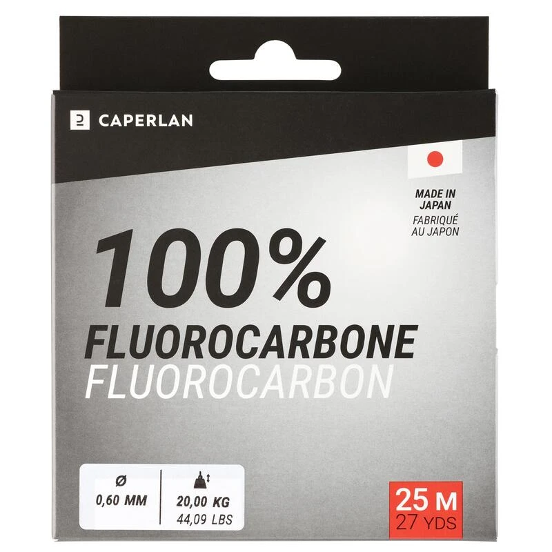 FIL DE PÊCHE FLUOROCARBONE 100% 25M 5 FIL DE PÊCHE FLUOROCARBONE 100% 25M – Image 3