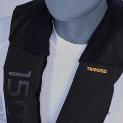 Tribord Gilet De Sauvetage Gonflable Adulte LJ 150N+ AIR Série Limitée Noir 17 Tribord Gilet De Sauvetage Gonflable Adulte LJ 150N+ AIR Série Limitée Noir -Fournitures De Pêche gilet de sauvetage gonflable adulte lj 150n air serie limitee noir 6
