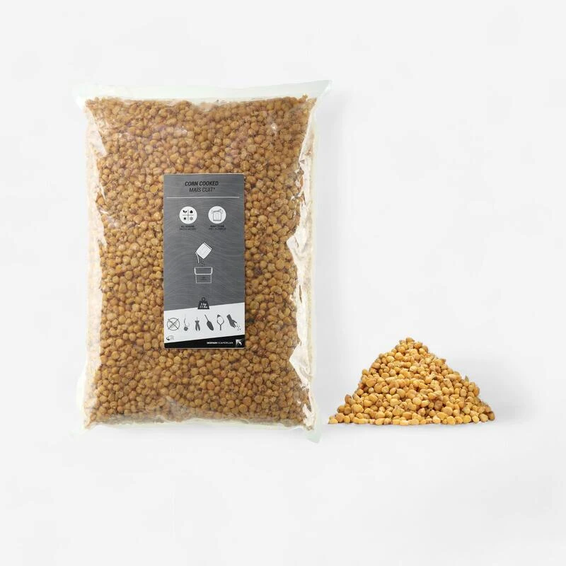 Graines Pêche De La Carpe Sac 5kg Maïs (graines Cuites) 3 Graines Pêche De La Carpe Sac 5kg Maïs (graines Cuites)