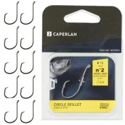Hameçon A Oeillet HOOK CIRCLE EYE Pêche En Mer 18 Hameçon A Oeillet HOOK CIRCLE EYE Pêche En Mer -Fournitures De Pêche hamecon a oeillet hook circle eye peche en mer 6