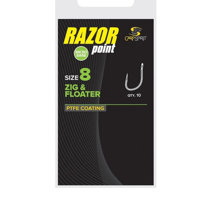 HAMEÇON HOOK ZIG FLOATER MICRO BARB 8 PÊCHE DE LA CARPE 4 HAMEÇON HOOK ZIG FLOATER MICRO BARB 8 PÊCHE DE LA CARPE – Image 2
