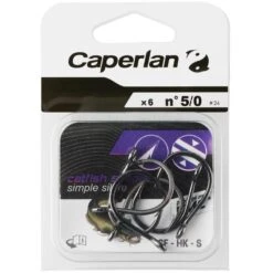 HAMEÇON SIMPLE PÊCHE DU SILURE CF HK S 5/0 9 HAMEÇON SIMPLE PÊCHE DU SILURE CF HK S 5/0 -Fournitures De Pêche hamecon simple peche du silure cf hk s 50 3