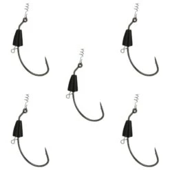 'HAMEÇON TEXAN PÊCHE HOOK TEXAN WEIGHTED 4/0 -Fournitures De Pêche hamecon texan peche hook texan weighted 40 2