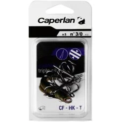HAMEÇON TRIPLE PÊCHE DU SILURE CF HK T N° 3 -Fournitures De Pêche hamecon triple peche du silure cf hk t n 3 3