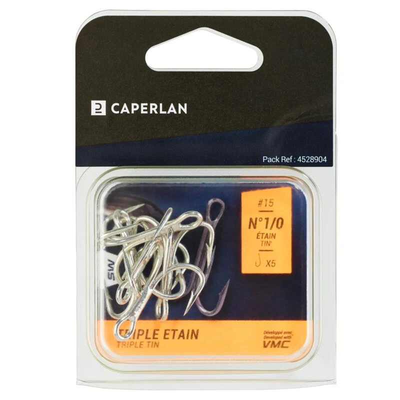 Hameçon TRIPLE TIN Pêche En Mer 5 Hameçon TRIPLE TIN Pêche En Mer – Image 3