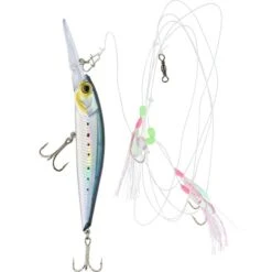 KIT BAS DE LIGNE PRET A PECHER PECHE A LA TRAINE EN MER -Fournitures De Pêche kit bas de ligne pret a pecher peche a la traine en mer 1