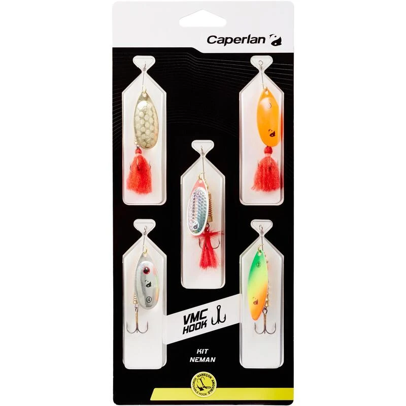 KIT CUILLERS TOURNANTES PÊCHES DES CARNASSIERS NEMAN NEW 11 KIT CUILLERS TOURNANTES PÊCHES DES CARNASSIERS NEMAN NEW – Image 9