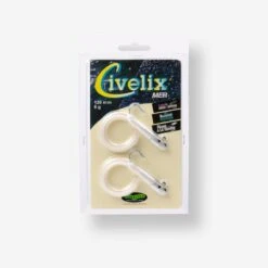 Leurre Civelix 12cm 8gr Blanc X2 Pêche En Mer -Fournitures De Pêche leurre civelix 12cm 8gr blanc x2 peche en mer 2