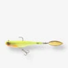 LEURRE SOUPLE BROCHET DIVINATOR 55 GR COLORIS EXCLUSIF DOS JAUNE CAPERLAN -Fournitures De Pêche leurre souple brochet divinator 55 gr coloris exclusif dos jaune caperlan