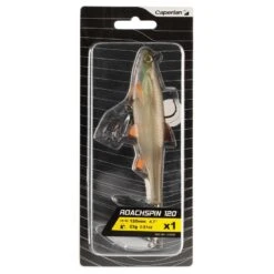 LEURRE SOUPLE SHAD A PALETTE PÊCHE AUX LEURRES ROACHSPIN 120 GARDON -Fournitures De Pêche leurre souple shad a palette peche aux leurres roachspin 120 gardon 1