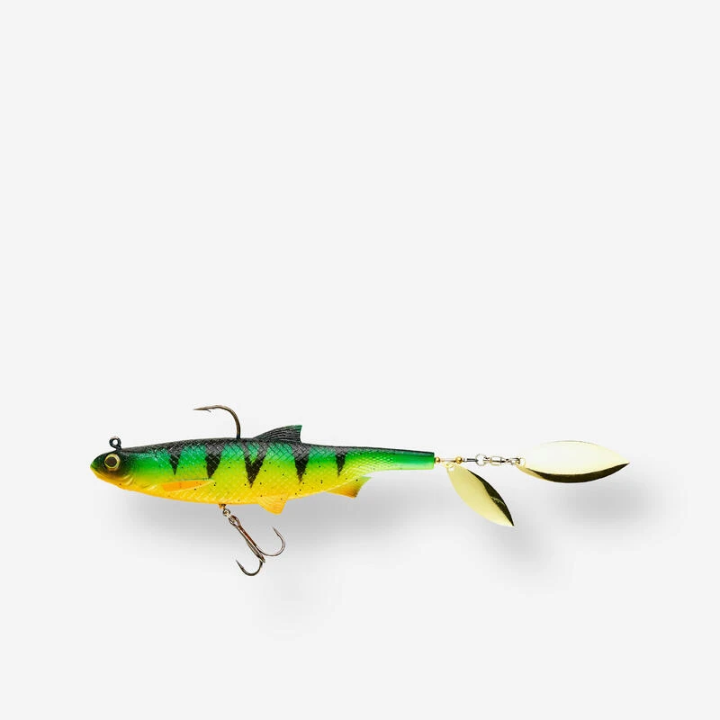 LEURRE SOUPLE SHAD A PALETTES PÊCHE AUX LEURRES ROACHSPIN 150 FIRETIGER 3 LEURRE SOUPLE SHAD A PALETTES PÊCHE AUX LEURRES ROACHSPIN 150 FIRETIGER