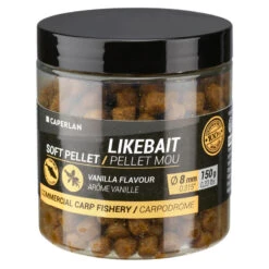 LIKEBAIT SOFT PELLET 8MM VANILLE -Fournitures De Pêche likebait soft pellet 8mm vanille 1