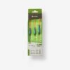 LOT DE 3 LIGNES MONTEES POUR LA PECHE AU COUP EN ETANG RL500 L1 0,4g 0,6g 0,8g -Fournitures De Pêche lot de 3 lignes montees pour la peche au coup en etang rl500 l1 04g 06g 08g