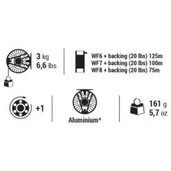 Moulinet Pêche à La Mouche HRK - R #6/7/8 14 Moulinet Pêche à La Mouche HRK - R #6/7/8 -Fournitures De Pêche moulinet peche a la mouche hrk r 678 5