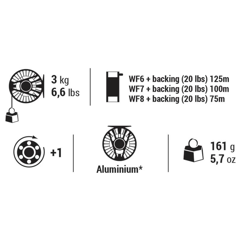 Moulinet Pêche à La Mouche HRK - R #6/7/8 8 Moulinet Pêche à La Mouche HRK - R #6/7/8 – Image 6