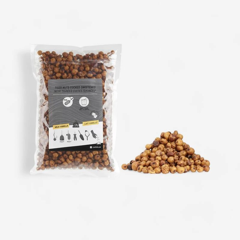 Noix Tigrées Cuites Parfum Lait Vanille 1kg Graines Pêche De La Carpe 3 Noix Tigrées Cuites Parfum Lait Vanille 1kg Graines Pêche De La Carpe
