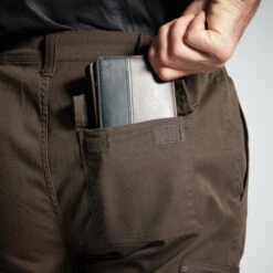 PANTALON CARGO RESISTANT STEPPE 300 MARRON 19 PANTALON CARGO RESISTANT STEPPE 300 MARRON -Fournitures De Pêche pantalon cargo resistant steppe 300 marron 7