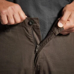 PANTALON CARGO RESISTANT STEPPE 300 MARRON 21 PANTALON CARGO RESISTANT STEPPE 300 MARRON -Fournitures De Pêche pantalon cargo resistant steppe 300 marron 9