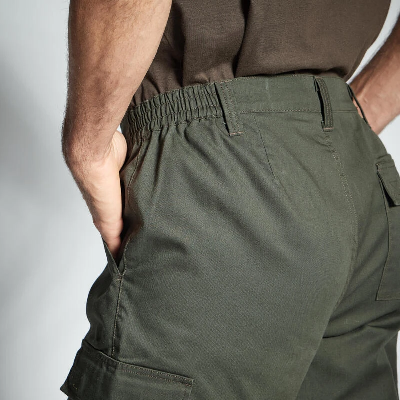 PANTALON CARGO RESISTANT STEPPE 300 VERT 8 PANTALON CARGO RESISTANT STEPPE 300 VERT – Image 6