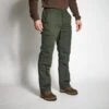 PANTALON CHASSE CHAUD VERT 100 -Fournitures De Pêche pantalon chasse chaud vert 100