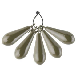 Plombs Pêche De La Carpe Plombs Distance 80g (x5) -Fournitures De Pêche plombs peche de la carpe plombs distance 80g x5 1