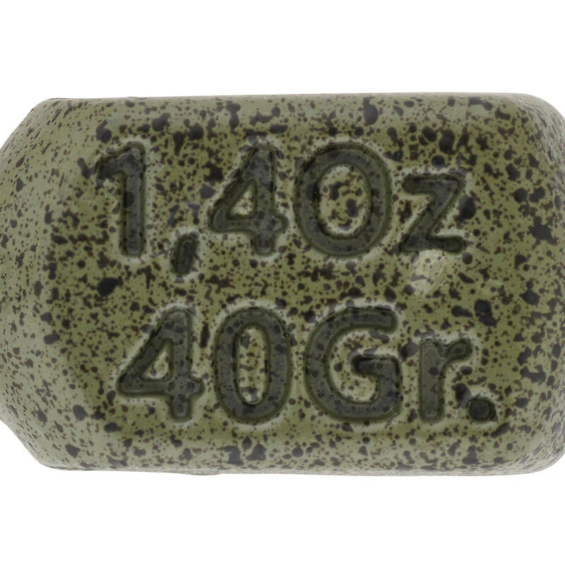 Plombs Pêche De La Carpe Plombs Square 40g (x2) 5 Plombs Pêche De La Carpe Plombs Square 40g (x2) – Image 3
