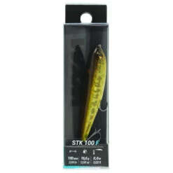 POISSON NAGEUR STICKBAIT WXM STK 100 F BLACK BASS 9 POISSON NAGEUR STICKBAIT WXM STK 100 F BLACK BASS -Fournitures De Pêche poisson nageur stickbait wxm stk 100 f black bass 3