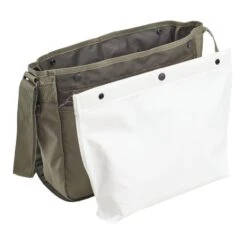 Sac Besace Pêche De La Truite 12L - Musette Kaki -Fournitures De Pêche sac besace peche de la truite 12l musette kaki 2