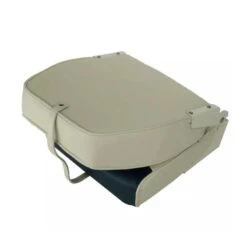 SIÈGE PILOTE REPLIABLE BICOLORE BLANC / NAVY -Fournitures De Pêche siege pilote repliable bicolore blanc navy 3