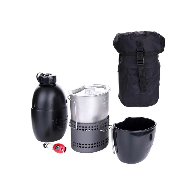 Système De Cuisson Dragon Avec Bouteille D'eau Multi-combustible - Noir 3 Système De Cuisson Dragon Avec Bouteille D'eau Multi-combustible - Noir