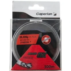 TRESSE PECHE AUX LEURRE TX8 GRISE 300M 35/100 -Fournitures De Pêche tresse peche aux leurre tx8 grise 300m 35100 2