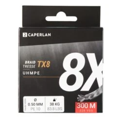 TRESSE PECHE DU SILURE TX8 CF GRIS 300M 7 TRESSE PECHE DU SILURE TX8 CF GRIS 300M -Fournitures De Pêche tresse peche du silure tx8 cf gris 300m 2